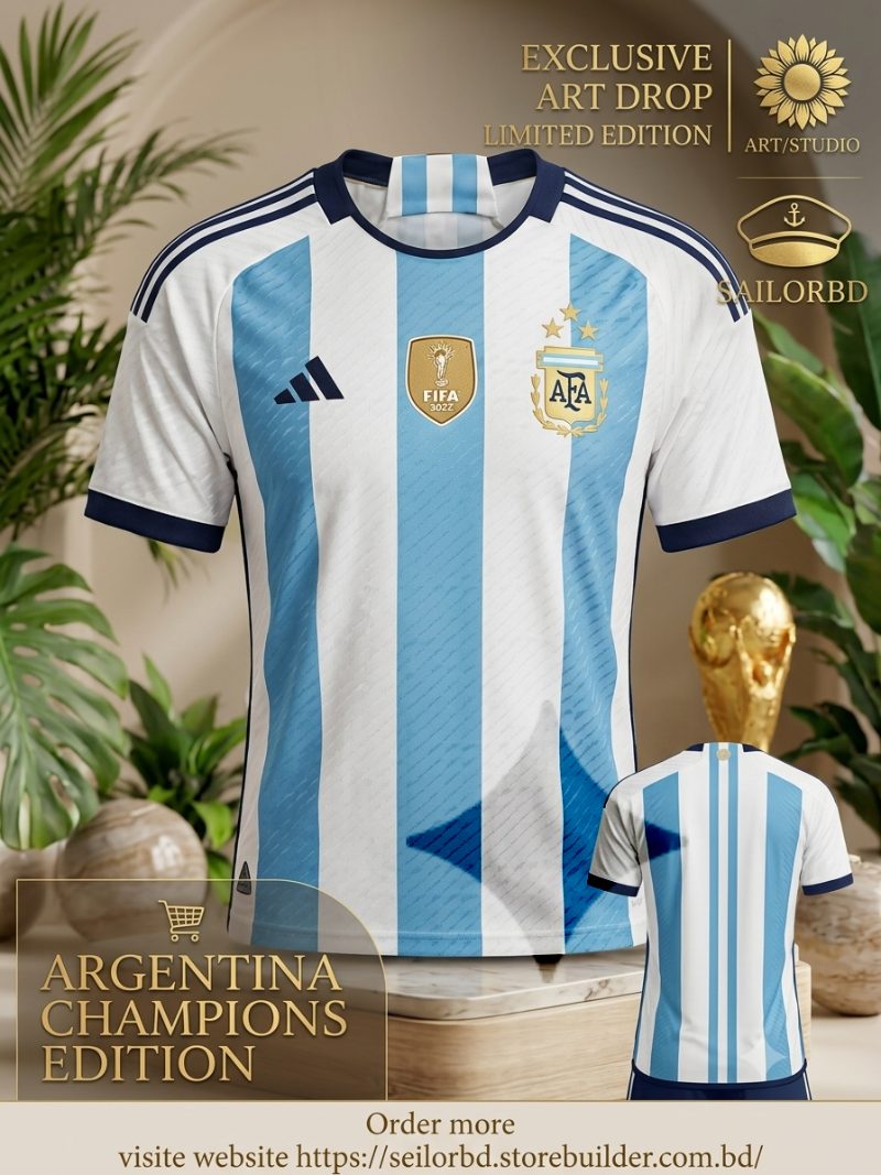 THE THREE-STAR CHAMPIONS JERSEY